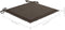 vidaXL - Tuinstoelkussens - 6 - st - 50x50x3 - cm - oxford - stof - taupe