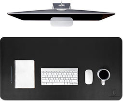 Castagnola Muismat XXL - Bureau Organizer - Kunstleer - 90 x 45 cm - Zwart
