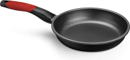 Antiaanbakpan BRA A411224 Zwart Rood Roestvrij staal Aluminium