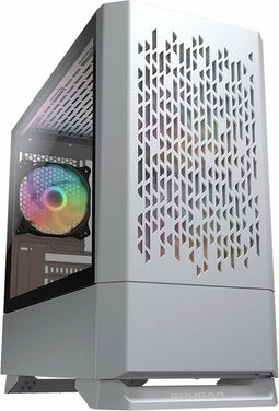 Cougar MG140 Air RGB - Micro-ATX Mini-Tower - Gehard glas - Wit