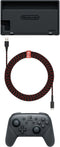 PDP 500-211-EU - Oplaadkabel - 2,4 meter USB-C - Rood Zwart