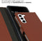 Selencia Galaxy S23 Plus - Echt Lederen Bookcase - 3 Pashouders - Bruin