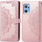 iMoshion Hoesje Geschikt voor Oppo Find X5 Lite 5G Hoesje Met Pasjeshouder - iMoshion Mandala Bookcase - Rosé Goud