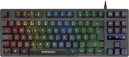 Mars Gaming MKTKL - Toetsenbord TKL - Membraan - Qwerty Portugees - Zwart