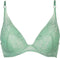 After Eden Dames Push-up beha - Bloemenkant - Groen - D70