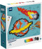 Plus-Plus Puzzle by Number ruimte 500 delige bouwset - 3912 - Bouwspeelgoed - Constructiespeelgoed - Set met bouwstenen - Vanaf 5 jaar