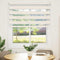 vidaXL - Zebra - rolgordijn - 120x100 - cm - stofbreedte - 115,9 - cm - marmerbeige