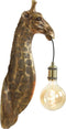Light & Living Wandlamp Giraffe - Antiek Brons - 20.5x19x61cm - Binnen Modern