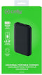 Celly PBE5000 - Powerbank 5000mAh - 2 USB poorten - Zwart