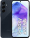 Samsung Galaxy A55 - Smartphone - 8GB RAM - 128GB opslag - Donkerblauw