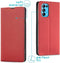iMoshion Hoesje Geschikt voor Oppo Find X3 Lite Hoesje Met Pasjeshouder - iMoshion Slim Folio Bookcase - Rood
