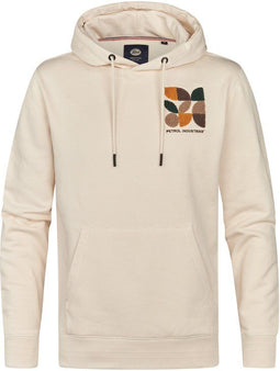 Petrol Industries - Heren Backprint Hoodie Sparta - Geel - Maat L