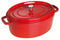Staub Braadpan Ovaal Cocotte Kers - ø 31 cm / 5.5 liter