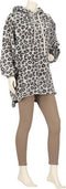 Apollo Ladies Huggle Hoodie Print Bruin