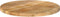 vidaXL - Tafelblad - rond - Ø - 60x3,8 - cm - massief - ruw - mangohout