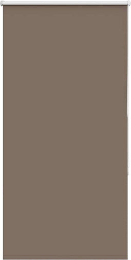 vidaXL - Rolgordijn - verduisterend - koffie - 85x175 - cm - stofbreedte - 80,7 - cm