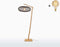 GOOD&MOJO Vloerlamp Cango - Bamboe/Zwart- 80x60x176cm - Scandinavisch,Bohemian - Staande lampen voor Woonkamer - Slaapkamer