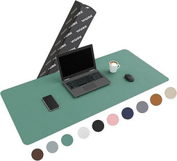 Wurk bureau onderlegger - 80 x 40 cm - turquoise