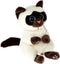TY Beanie Babies Bellies Miso Siames Cat 15 cm