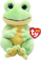 TY Beanie Babies Bellies Snapper Frog 15 cm