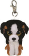Ty Beanie Babies Clip Hondenknuffel Roscoe 7 Cm