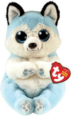 Ty Beanie Babies Thunder Blue Husky - Knuffel - 15 cm