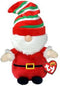TY Beanie Boo's Christmas Gnome Santa 15 cm