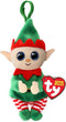 TY Beanie Boo's Clip Christmas Elf Green Belly 7 cm