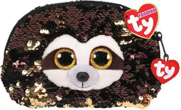 TY Fashion Handtas Luiaard Dangler 20 cm Bruin/Goud