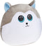 TY Fashion - Squish A Boos Knuffelkussen Husky Slush - 31 cm