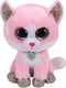 Ty - Knuffel - Beanie Boos - Fiona Pink Cat - 15cm
