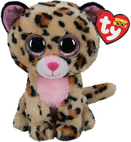 Ty - Knuffel - Beanie Boos - Livvie Leopard - 15cm