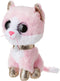 Ty - Knuffel - Beanie Buddy - Fiona Pink Cat - 24cm