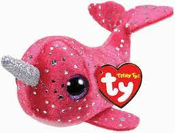 Ty - Knuffel - Teeny Ty - Nelly Narwhal 10cm