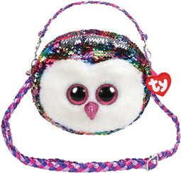 Ty Plush - Sequin Purse - Owen the Owl (TY95123)