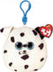 Ty Squish a Boo Clips Fetch Dog 8cm