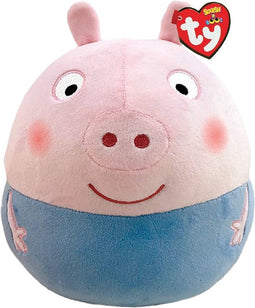 TY Squish A Boo Knuffelkussen Peppa Pig George 31 cm