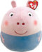 TY Squish A Boo Knuffelkussen Peppa Pig George 31 cm