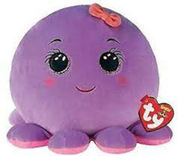 TY Squish a Boo Octavia Purple Octopus 20 cm