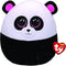 TY Squish A Boo Panda Knuffelkussen Bamboo 23 cm