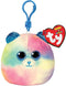 Ty Squish A Boos Clips Knuffel Beer Hope 8 Cm