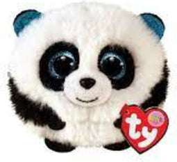 TY Teeny Puffies Bamboo Panda 10 cm