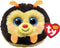 TY Teeny Puffies Zinger Bee 10 cm