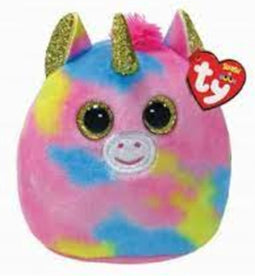 TY Teeny Squish a Boo Fantasia Unicorn 8 cm