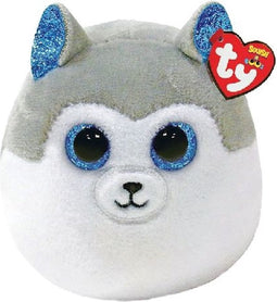 TY Teeny Squish a Boo Slush Husky 8 cm