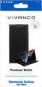 Vivanco Galaxy S23 Ultra - Flip Cover - 3 creditcardvakken met RFID-blocker - Zwart