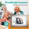 Pora&Co - Digitale fotolijst - WiFi - 8 inch HD IPS Display Donker Bruin/Wit
