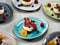 Cosy&Trendy Streetfood Festival Bord - Ovaal - 15 cm x 11.5 cm - Set-10