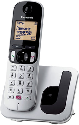 Panasonic KX-TGC250 - DECT-telefoon - Handsfree Nummerherkenning - Grijs