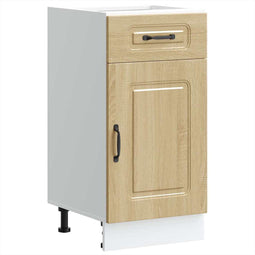 vidaXL - Keuken - onderkast - Kalmar - bewerkt - hout - sonoma - eikenkleurig